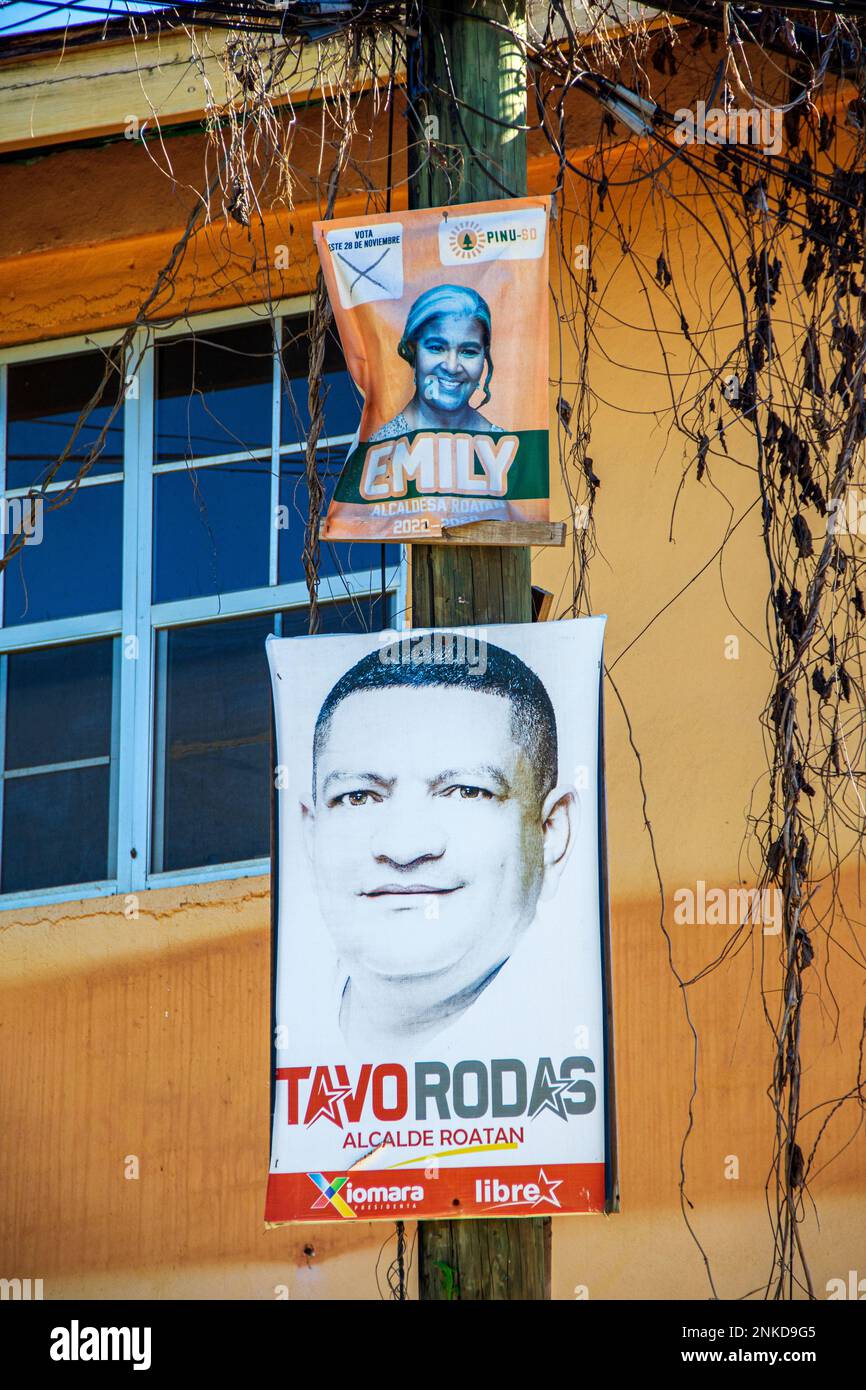 Roatan, Honduras. Stock Photo