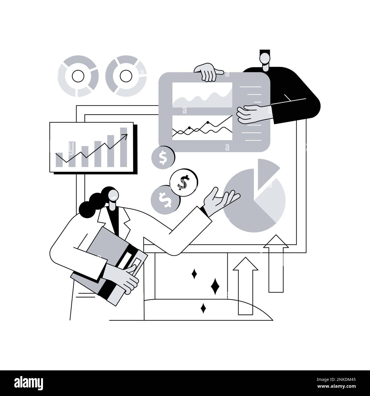 Cryptocurrency market abstract concept vector illustration. Investment  opportunity, cryptocurrency market cap, digital currency, news and prices,  capitalization ranking, finance abstract metaphor Stock Vector Image & Art  - Alamy