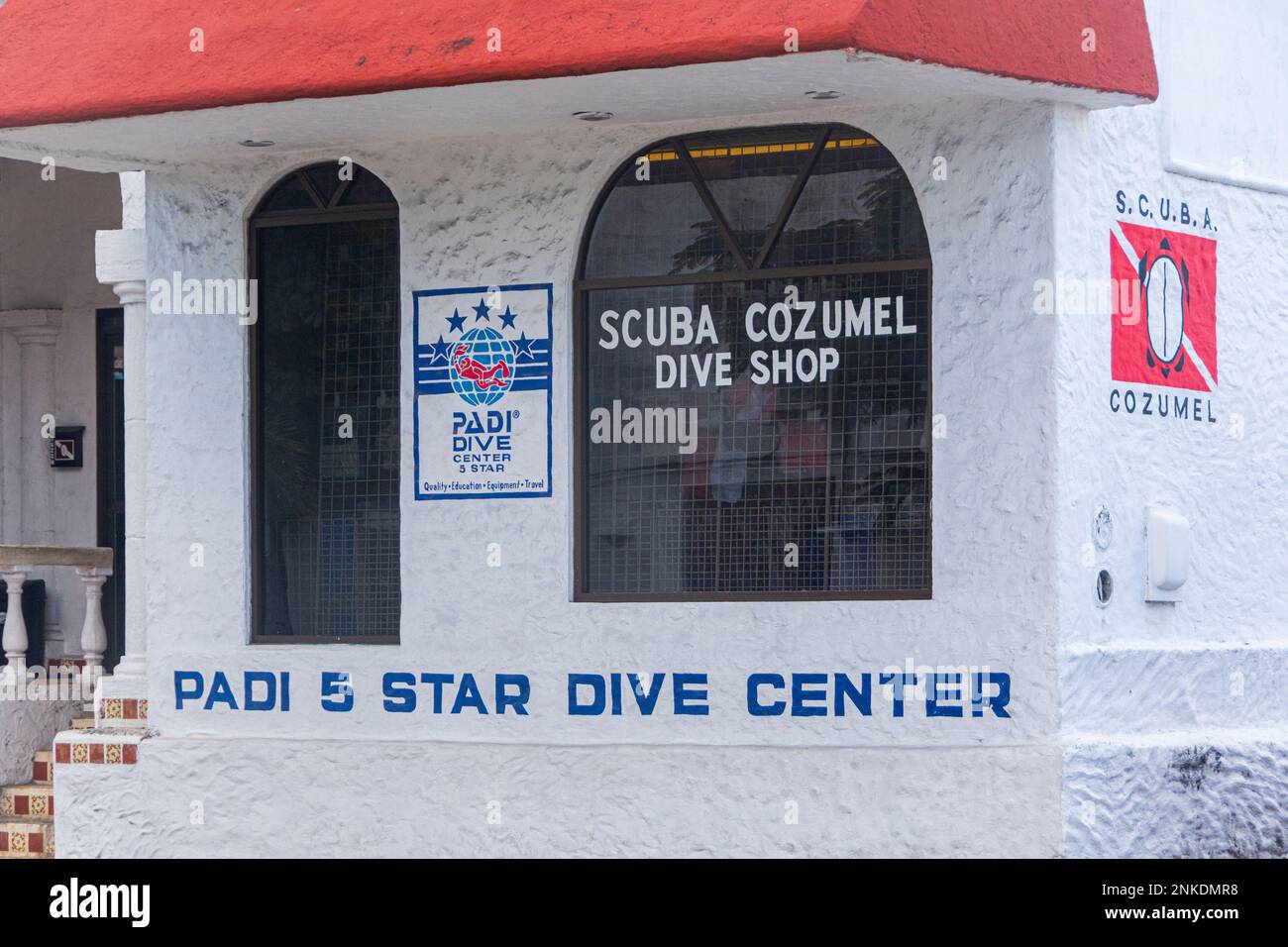Scuba Cozumel Dive Shop, Cozumel, Mexico Stock Photo Alamy