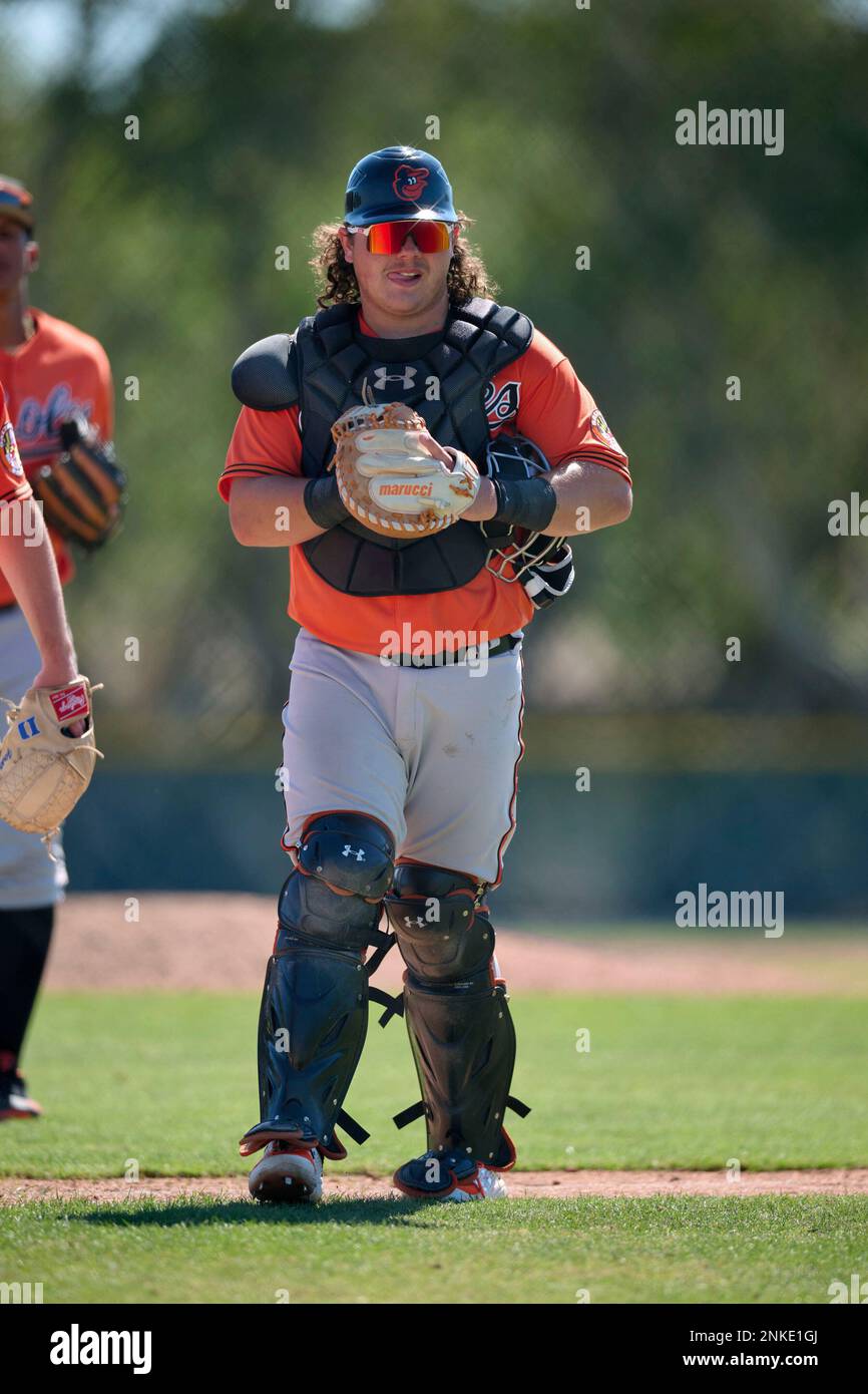 Baltimore Orioles catcher Creed Willems (21) during a MiLB Spring