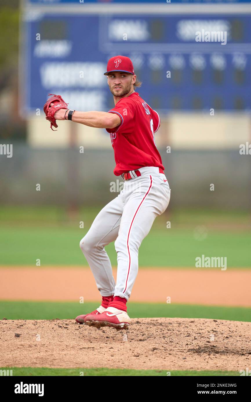 Philadelphia Phillies pitcher Andrew Schultz (30) during MiLB