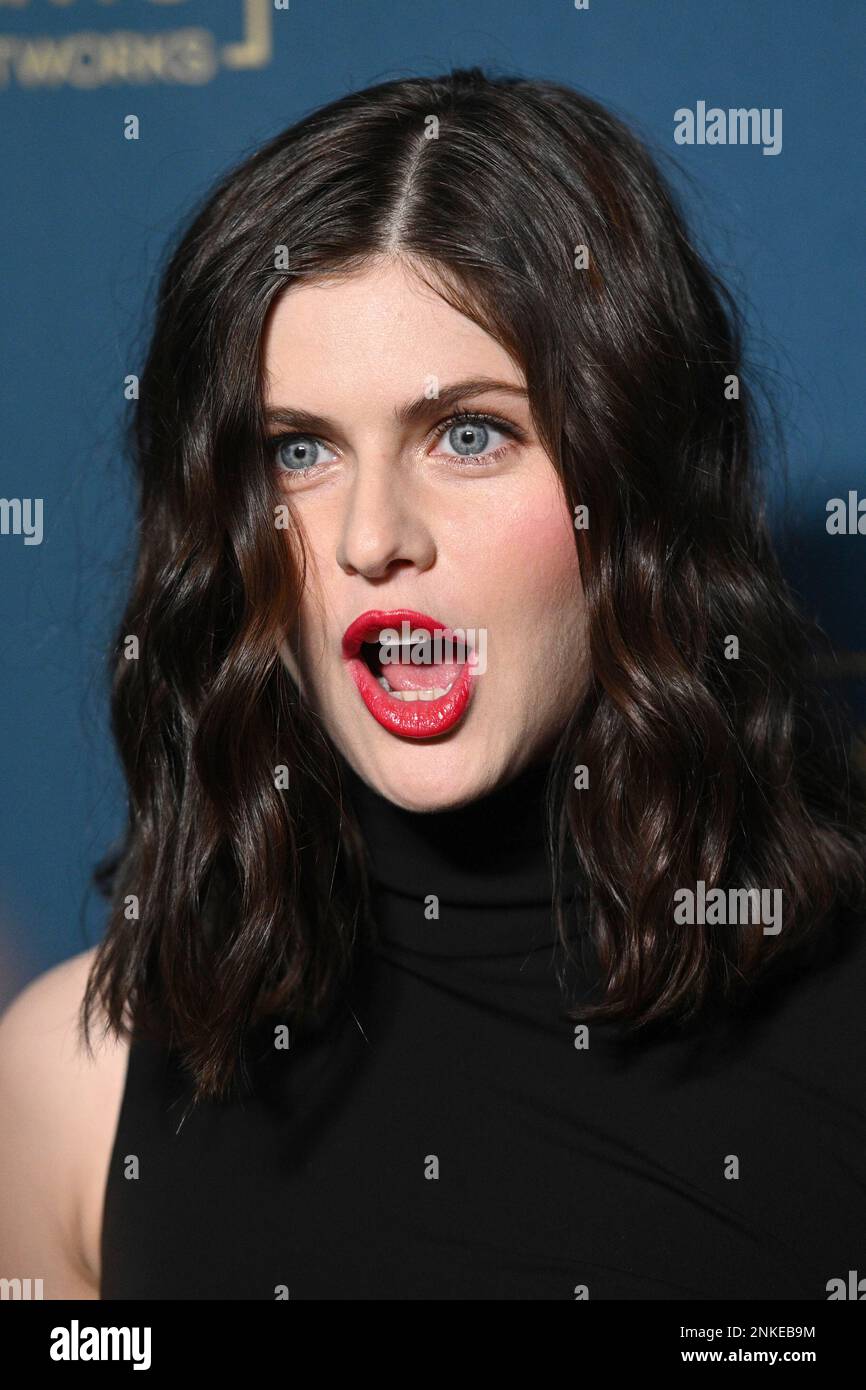 Photo By: NDZ/STAR MAX/IPx 2022 4/6/22 Alexandra Daddario At AMC ...