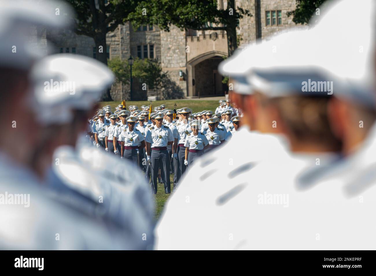 New cadets, class of 2026 waits to be accepted into the corps of cadets