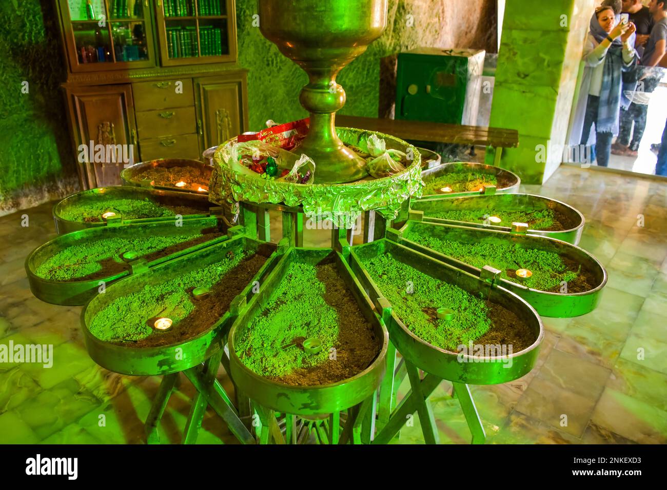 Chak chak, Iran 4th june, 2022Temple in a cave in Chak Chak ancient