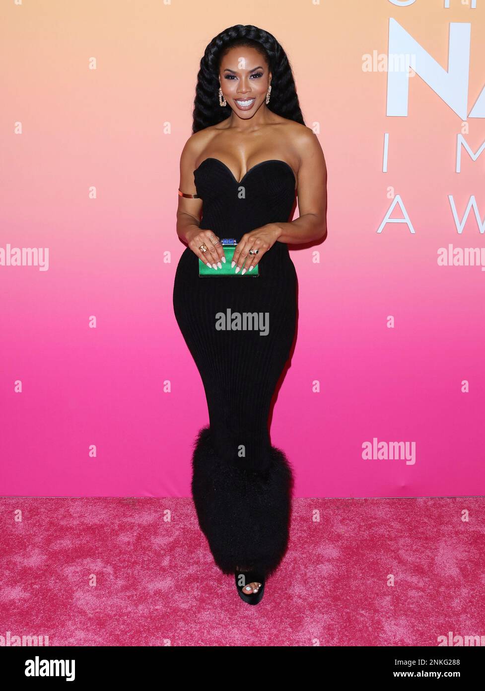 Los Angeles, CA , February 23, 2023 . Brandee Evans arrives at The