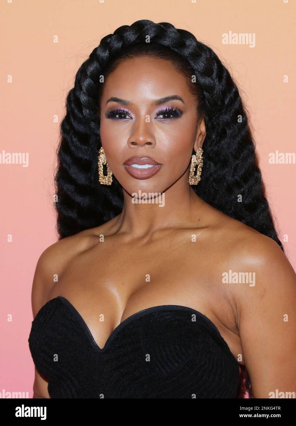 Los Angeles, CA , February 23, 2023 . Brandee Evans arrives at The