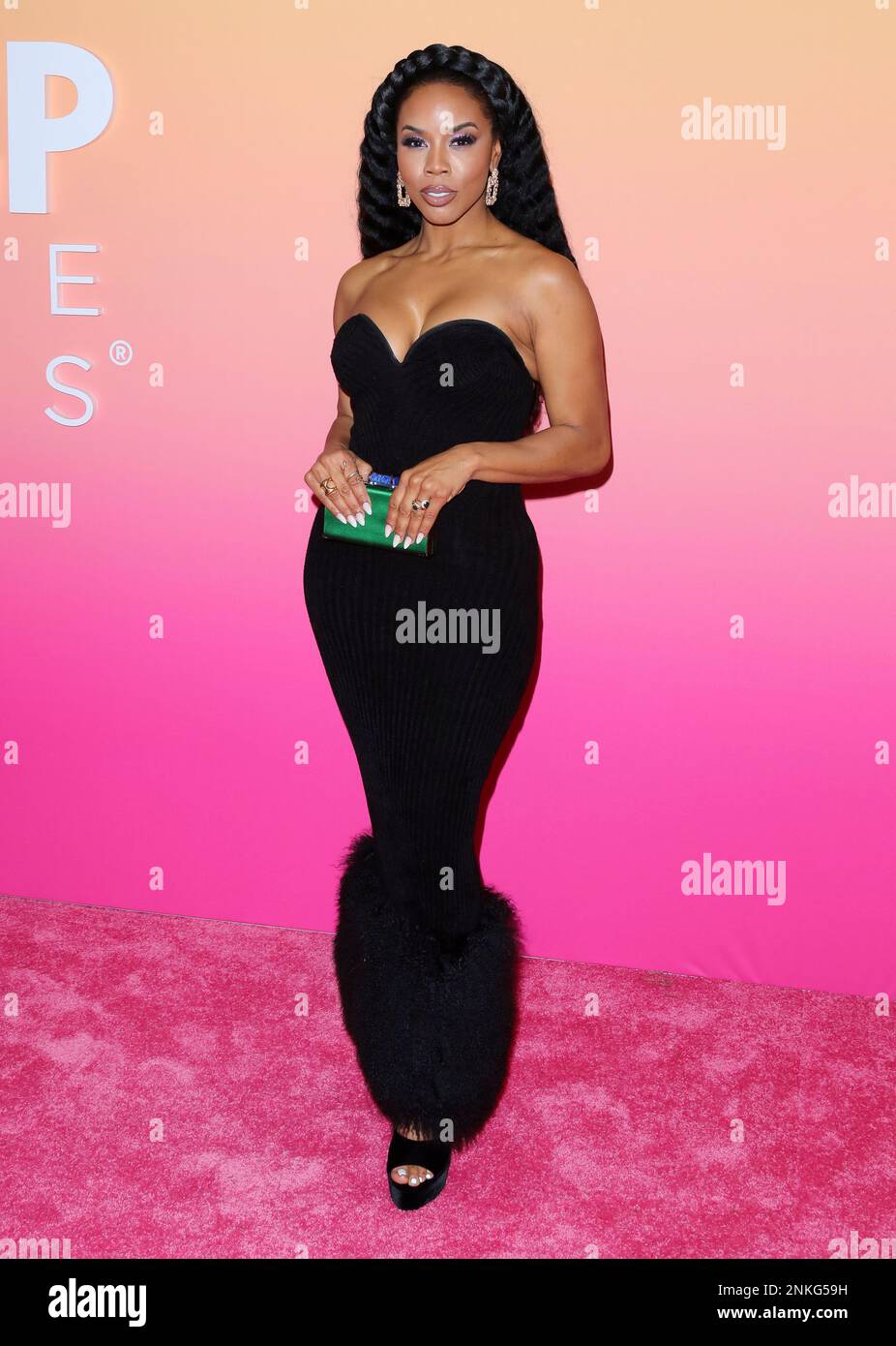 Los Angeles, CA , February 23, 2023 . Brandee Evans arrives at The