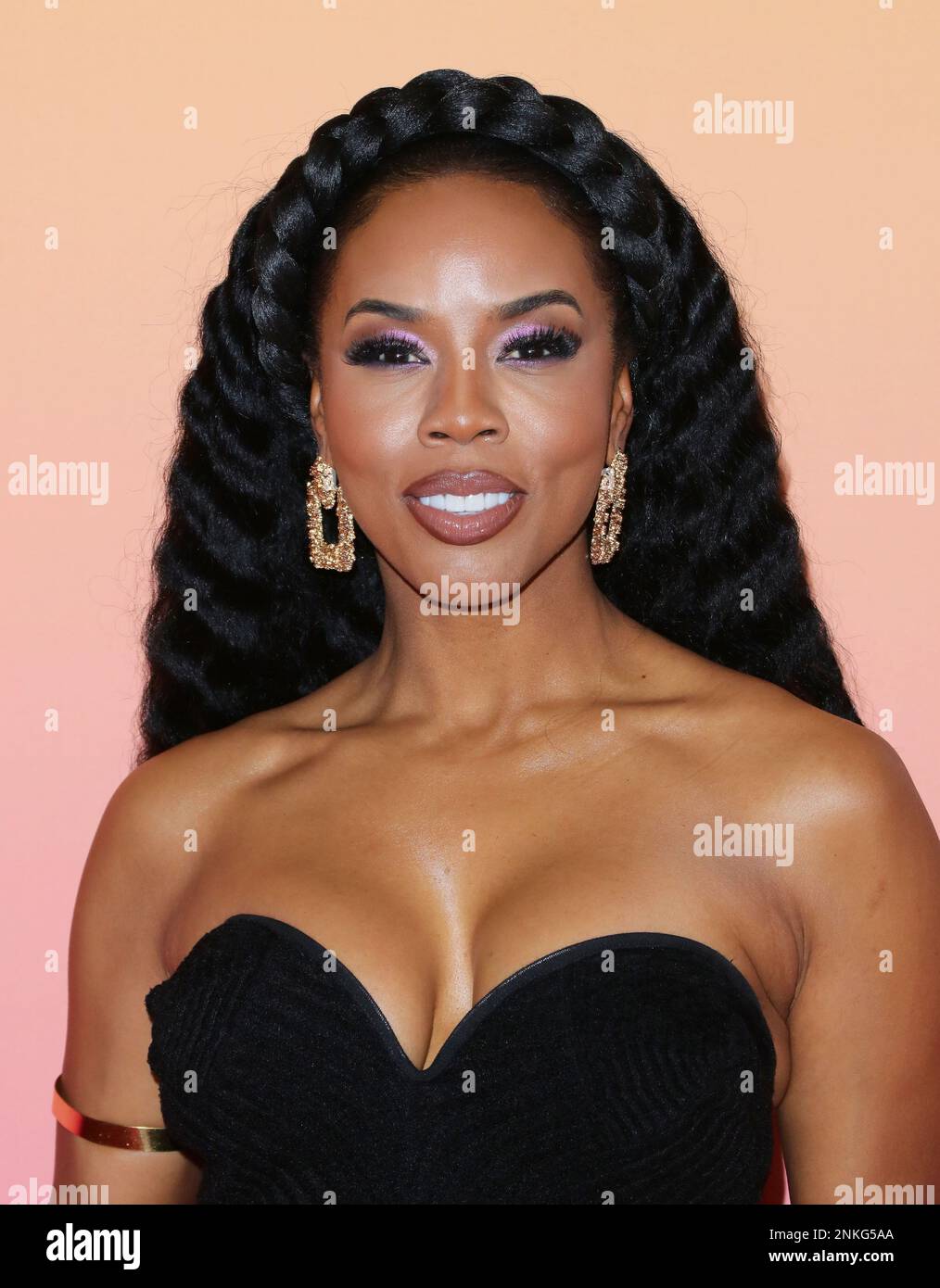 Los Angeles, USA. 23rd Feb, 2023. Brandee Evans arrives at The NAACP