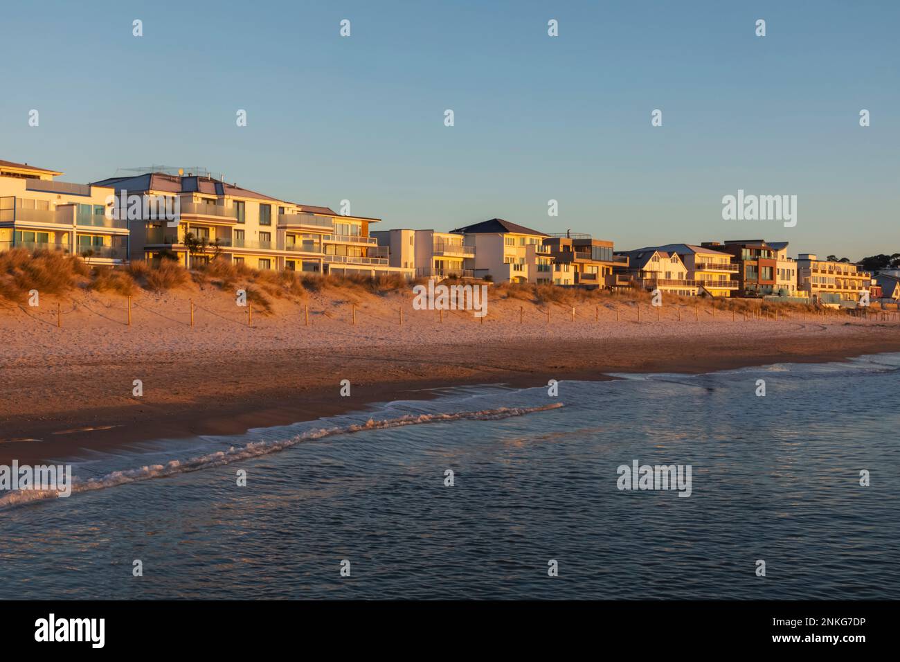 England, Dorset, Poole, Sandbanks Beach and Luxury Waterfront Houses