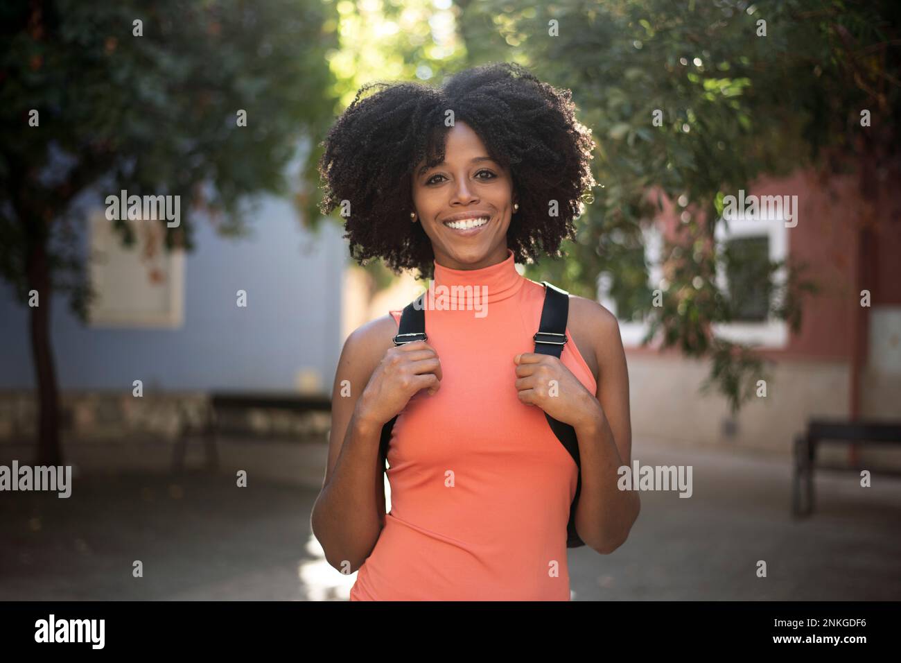 Young happy afro american hi-res stock photography and images - Alamy