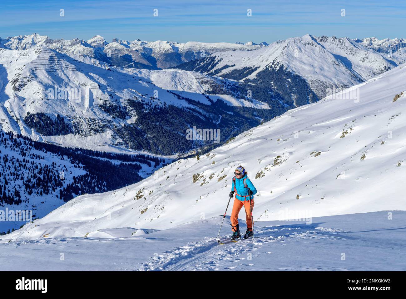 View to the tux alps hi-res stock photography and images - Alamy