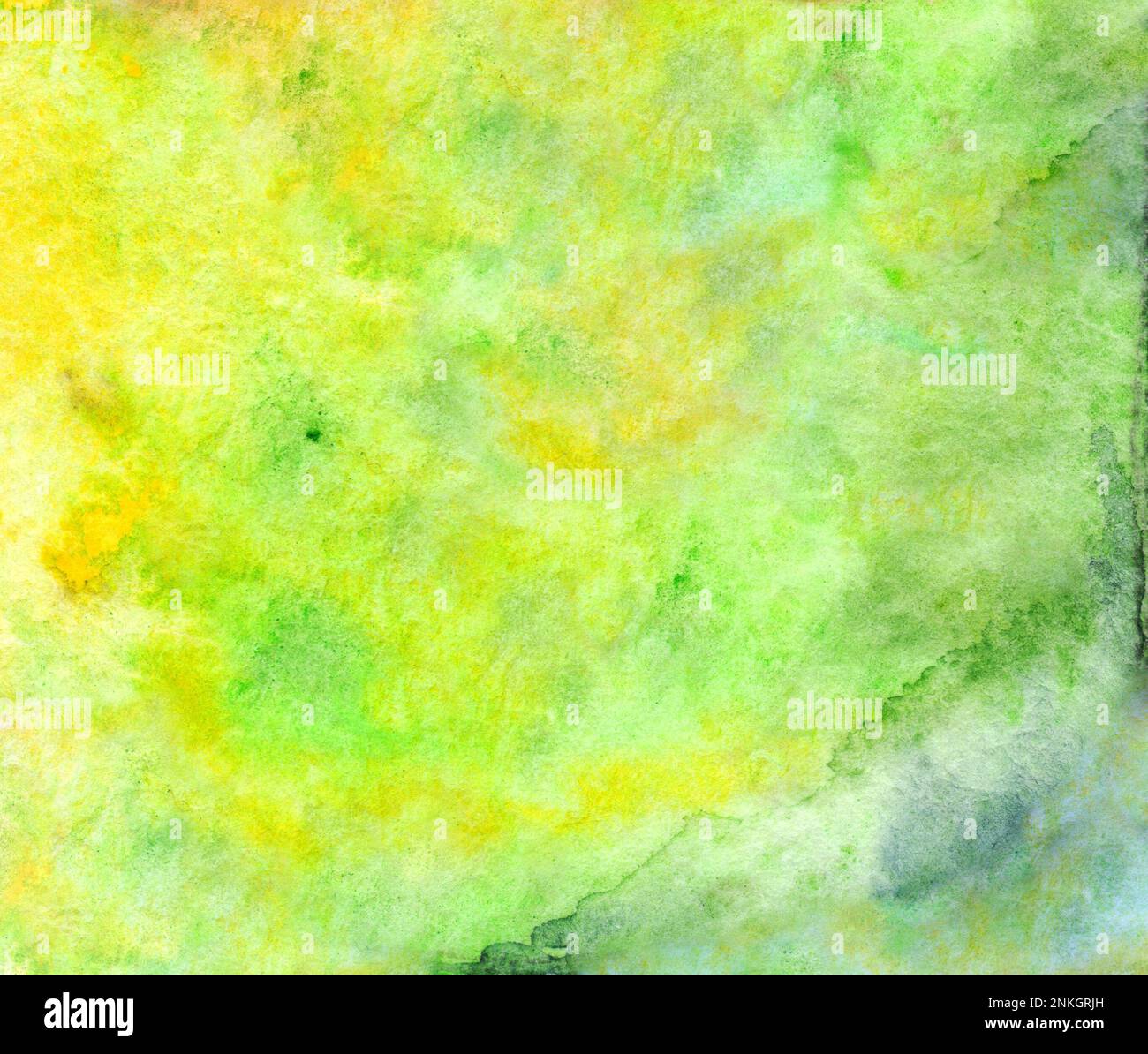 Watercolor green yellow neon texture background wallpaper Stock Photo ...