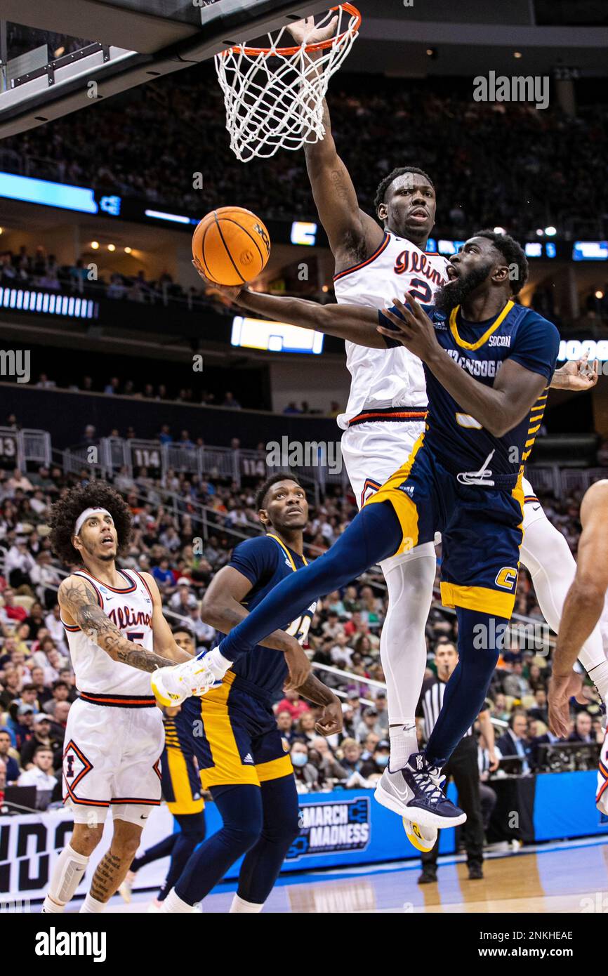 PITTSBURGH, PA MARCH 18 Chattanooga Mocs guard David JeanBaptiste