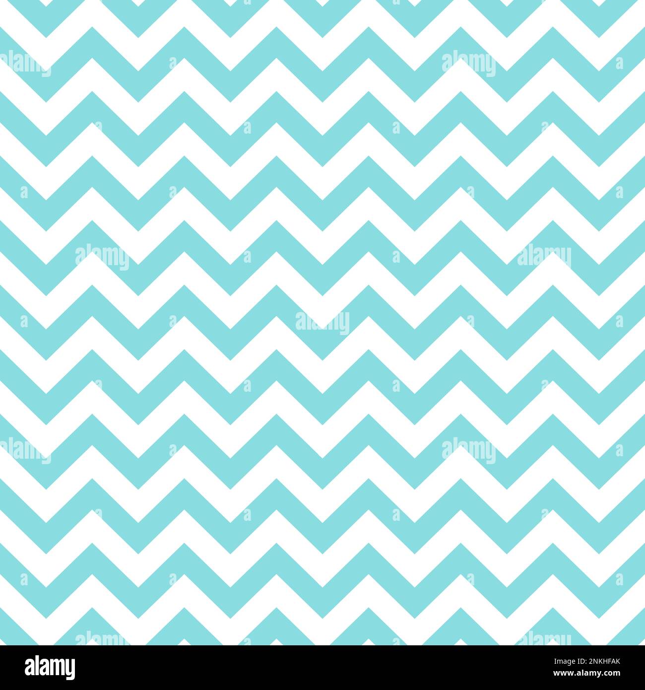Light blue zigzag seamless pattern. Chevron fabric texture. Abstract