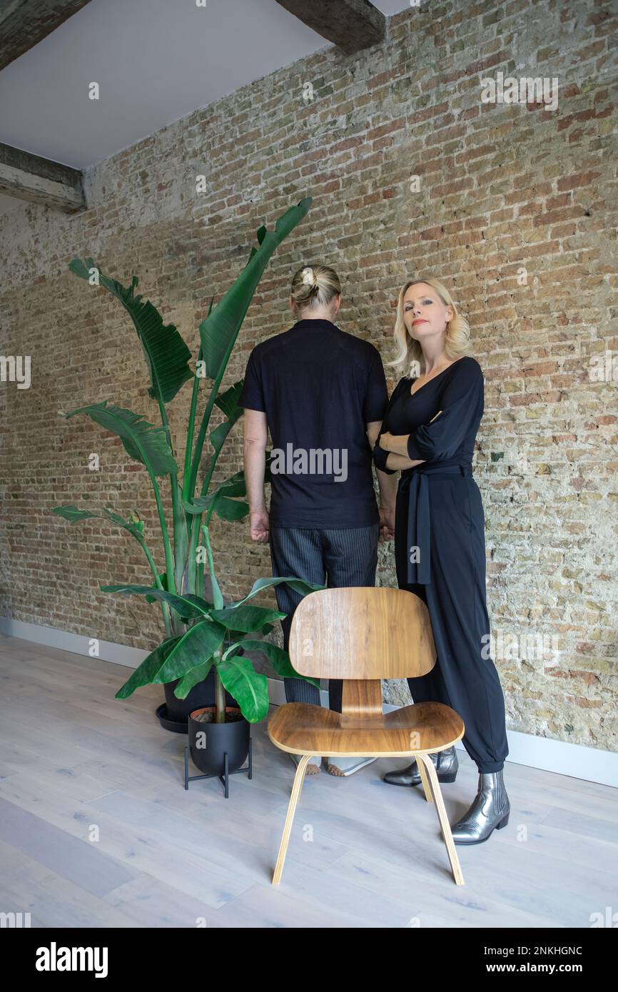 Confident man woman hi-res stock photography and images - Alamy
