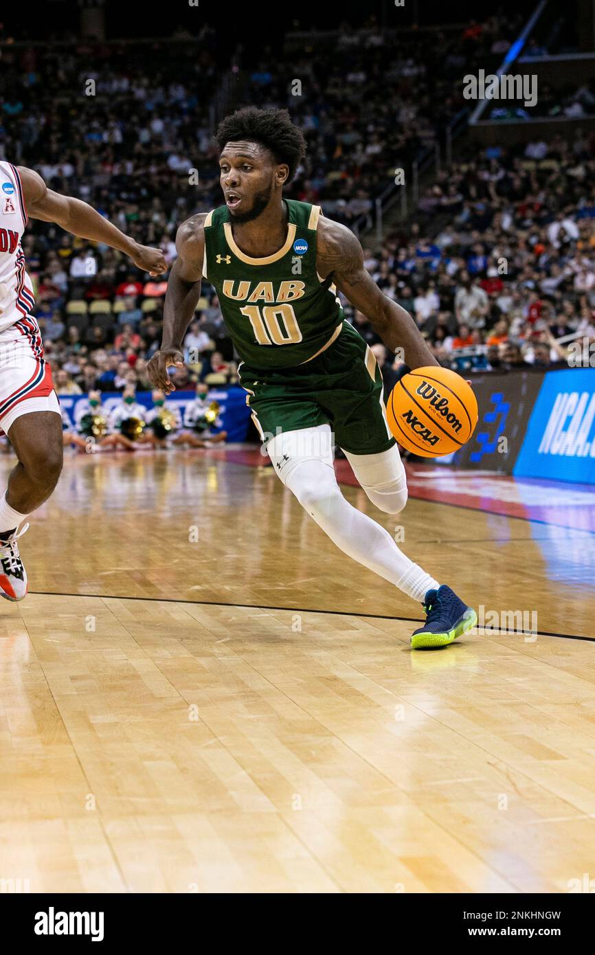 PITTSBURGH, PA MARCH 18 UAB Blazers guard Jordan Walker (10) drives