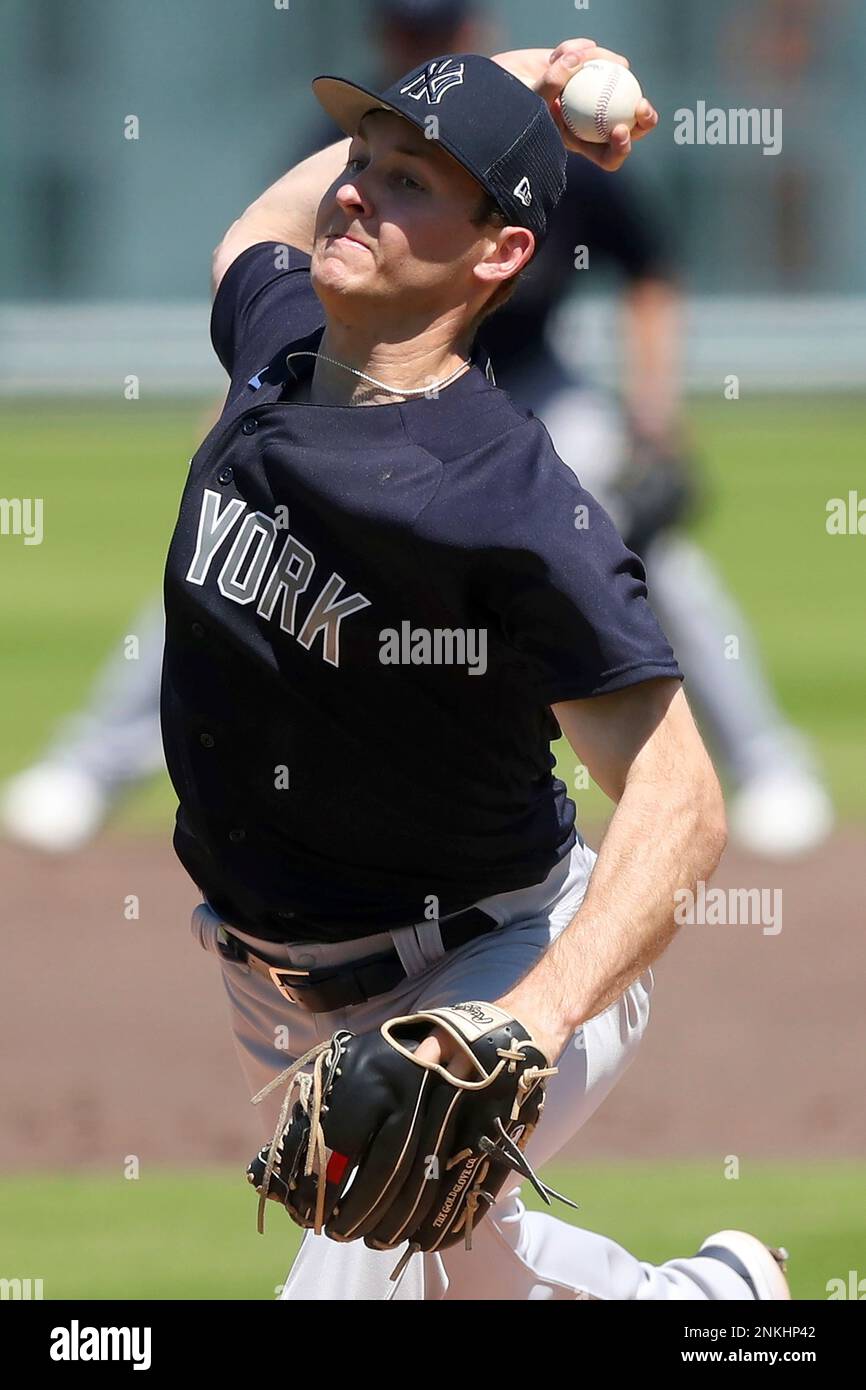 BRADENTON, FL - MARCH 18: New York Yankees shortstop Anthony Volpe