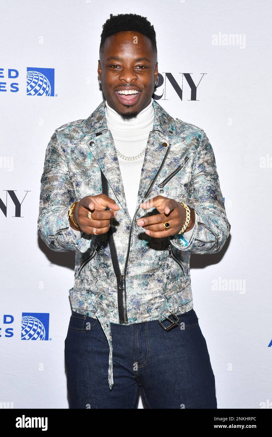 New York, USA. 23rd Feb, 2023. Johnell Young attends the screening of