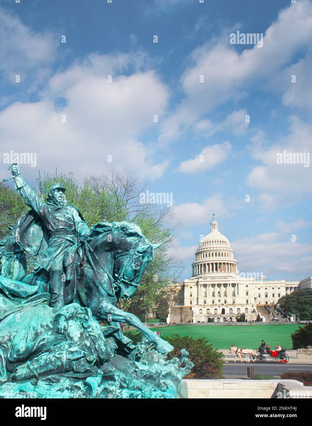 Ulysses S Grant Memorial Capitol Building Washington DC. US Civil War
