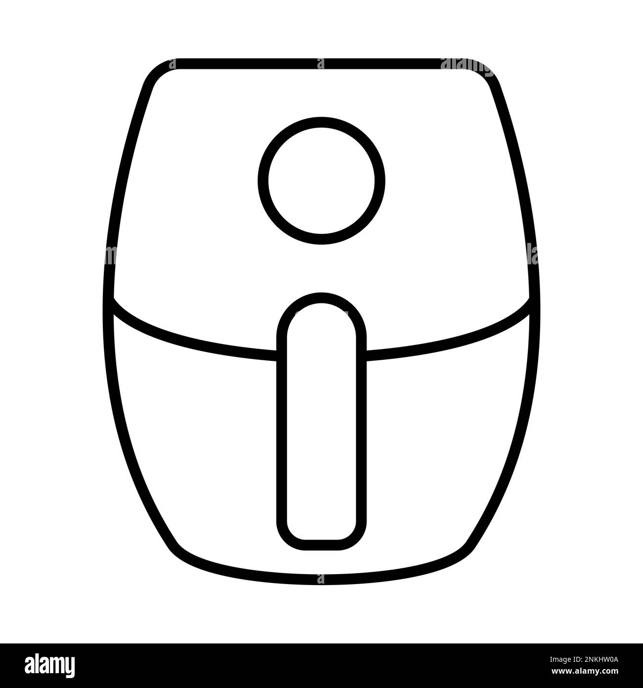 cooking air fryer appliance icon vector for graphic design, logo