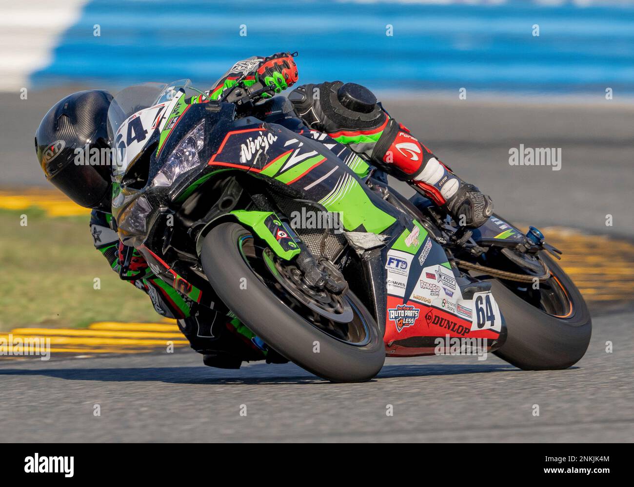 DAYTONA, FL - MARCH 12: Kawasaki ZX-6R - Max Angles Racing Team