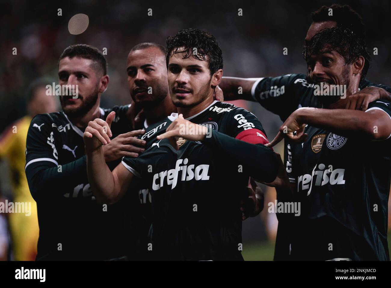 SÃO PAULO, SP - 13.03.2022: SANTOS X PALMEIRAS - Rony in the match