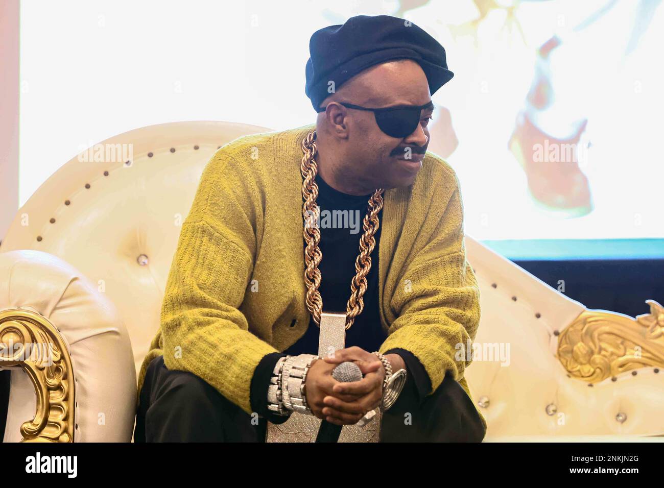 Slicrik Rapper Slick rick 1980s hi-res stock photography and images - Alamy