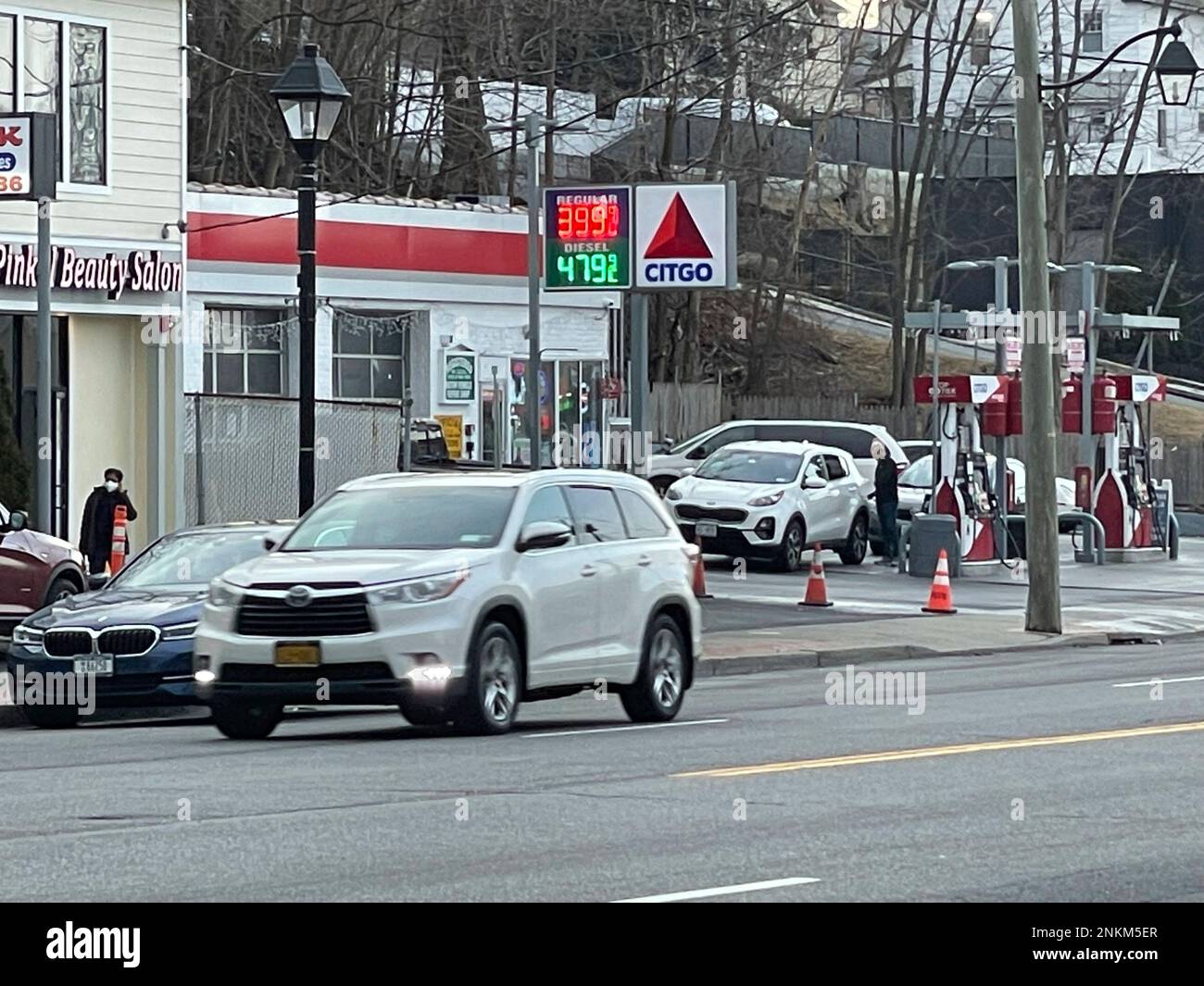 Photo by STRF/STAR MAX/IPx 2022 3/6/22 Gas prices in U.S. climb above