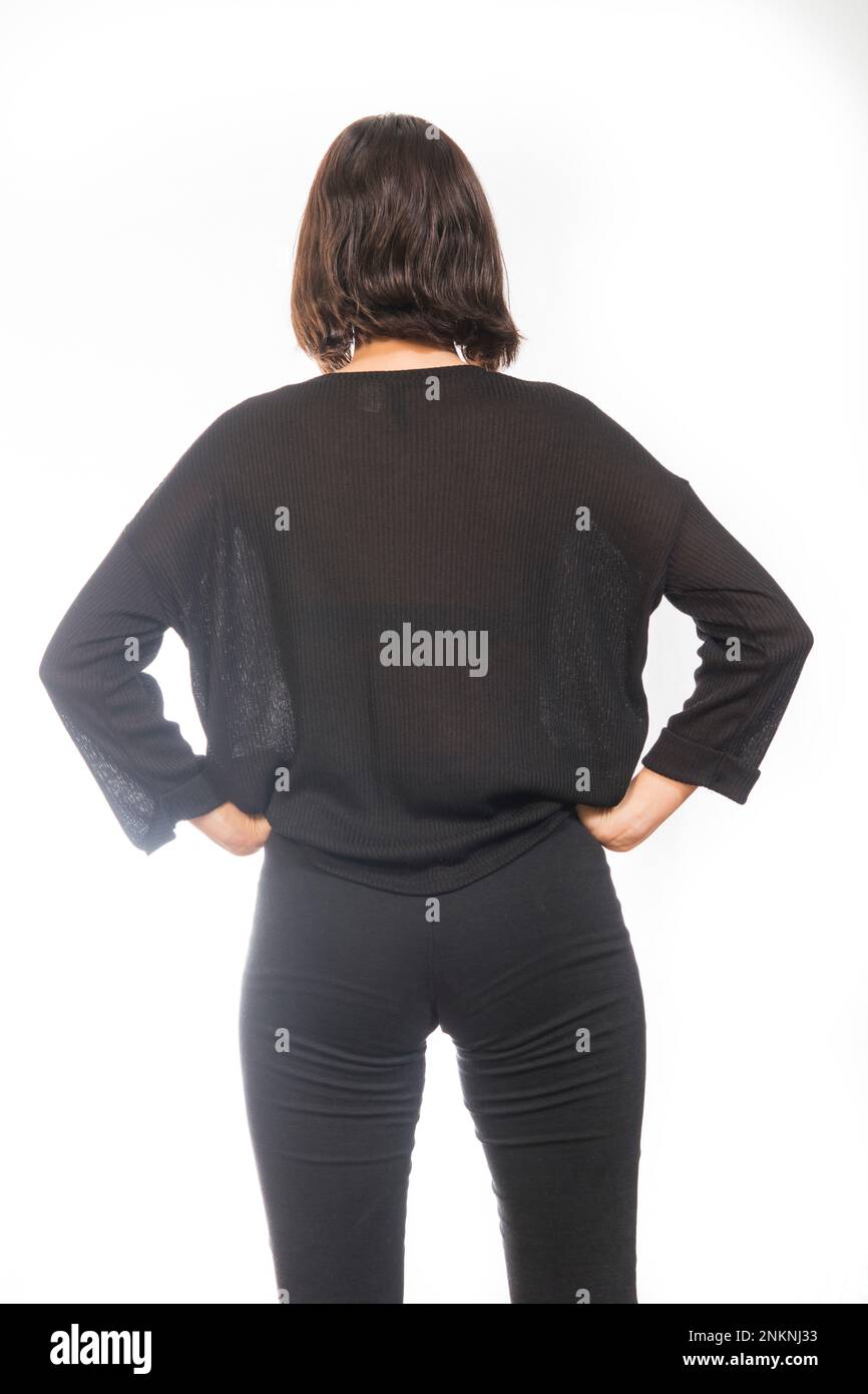 Rear view shot slim hi-res stock photography and images - Alamy