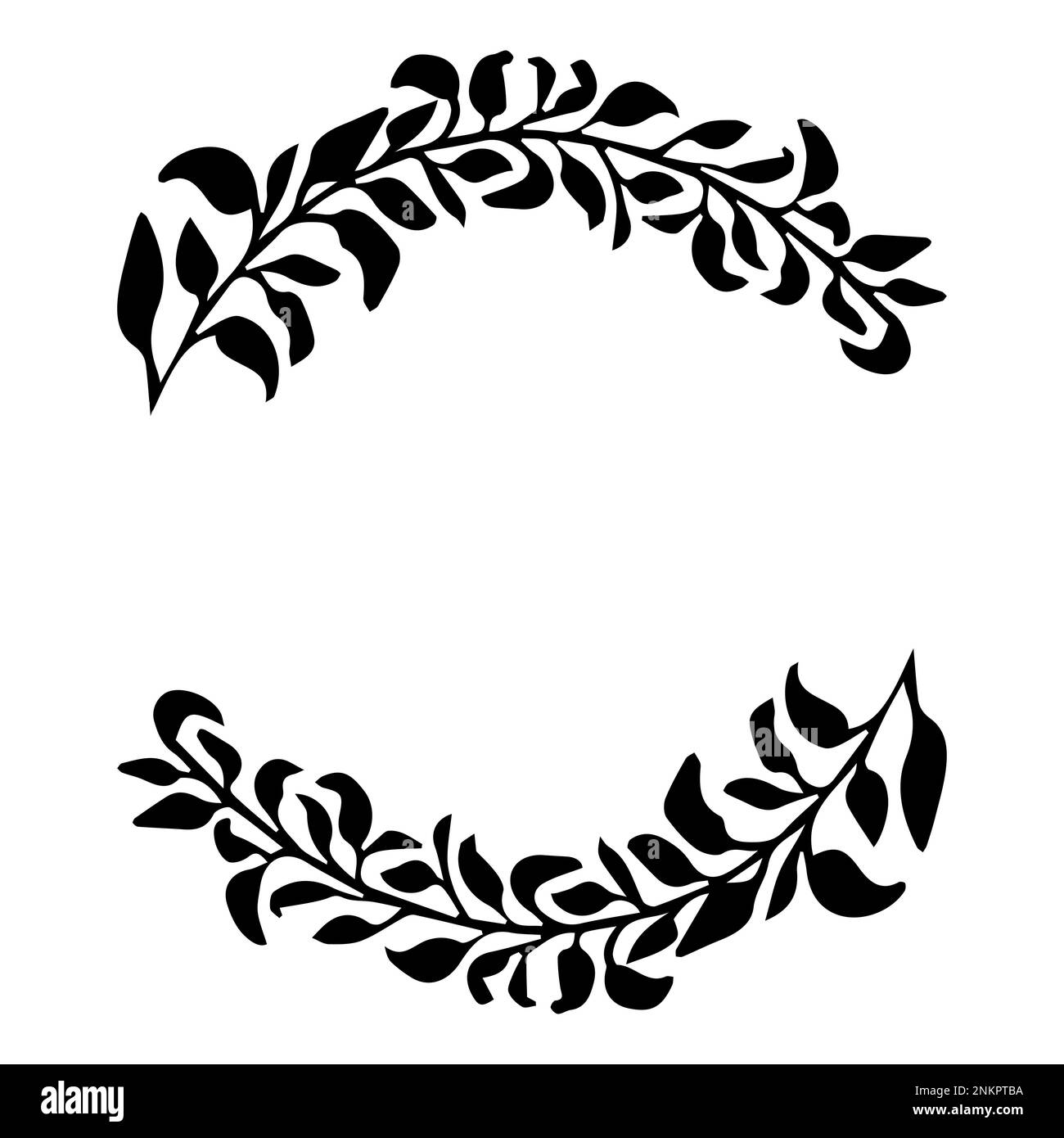 Digital Green Vines Clip Art. Green Laurel Wreath and Leaves Clipart. Vine  Frames and Borders for Wedding, Cards Dainty Green Vines 