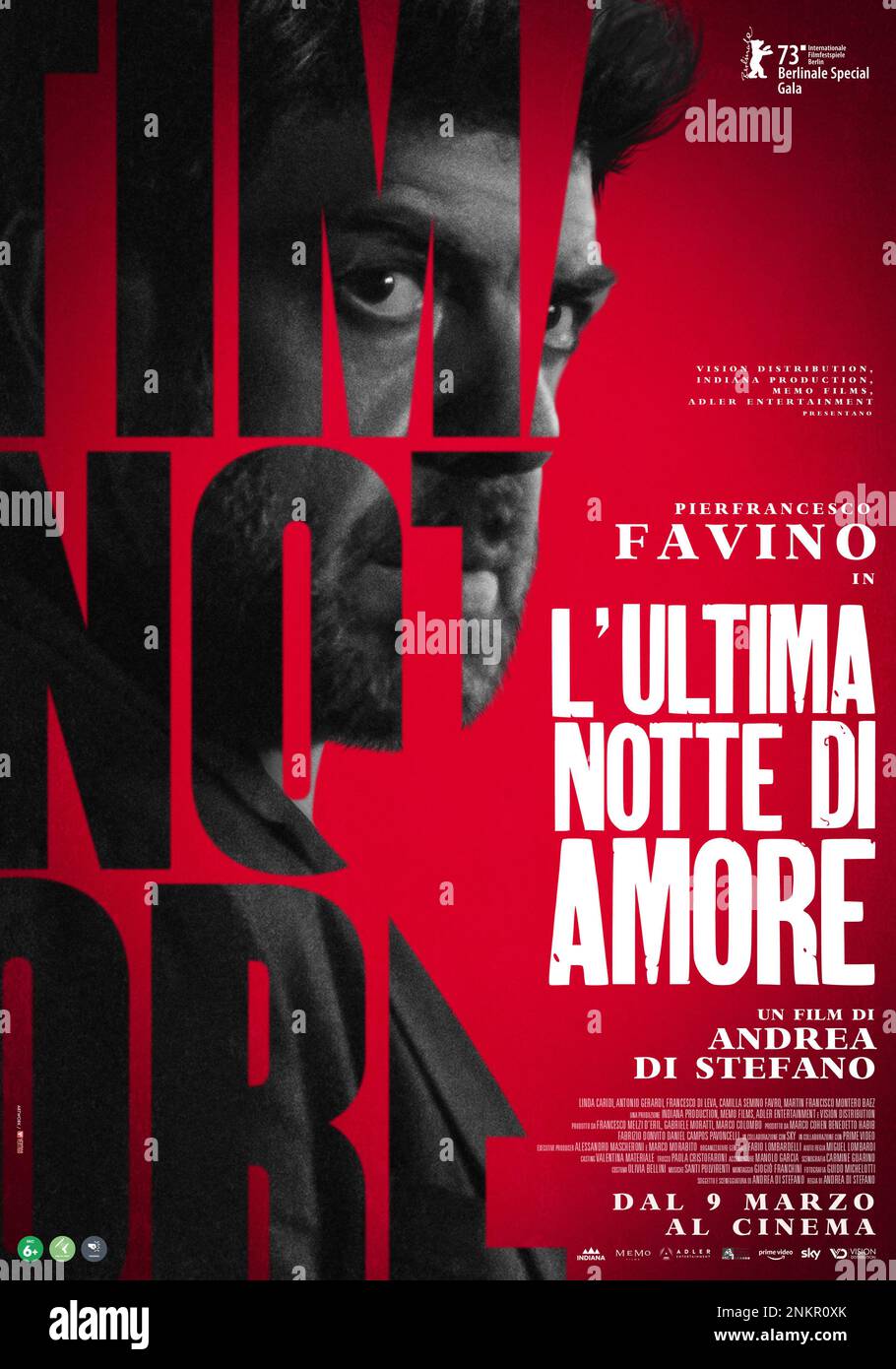 THE LAST NIGHT OF AMORE (2023) -Original title: L' ULTIMA NOTTE DI AMORE-, directed by ANDREA DI STEFANO. Credit: MeMo Films / Album Stock Photo