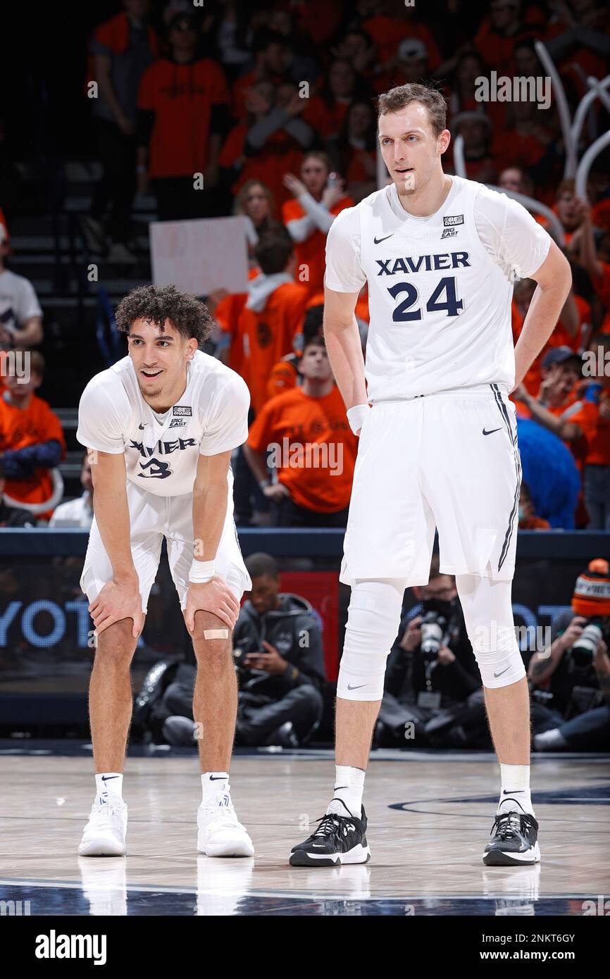 CINCINNATI OH FEBRUARY 11 Xavier Musketeers guard Colby Jones