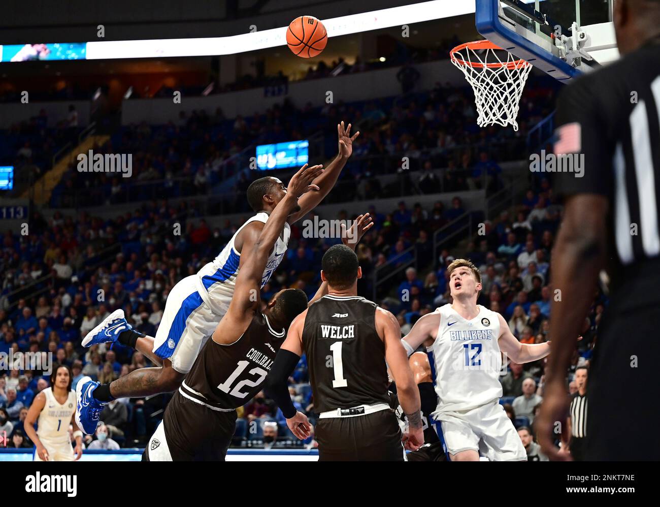 ST. LOUIS, MO FEBRUARY 11 Saint Louis guard Fred Thatch Jr (20