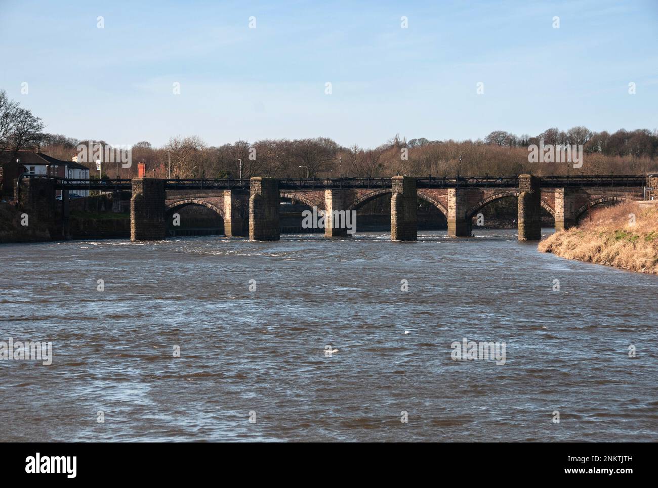 Around the UK Middleforth bridge, Penwortham (Penwortham Old Bridge