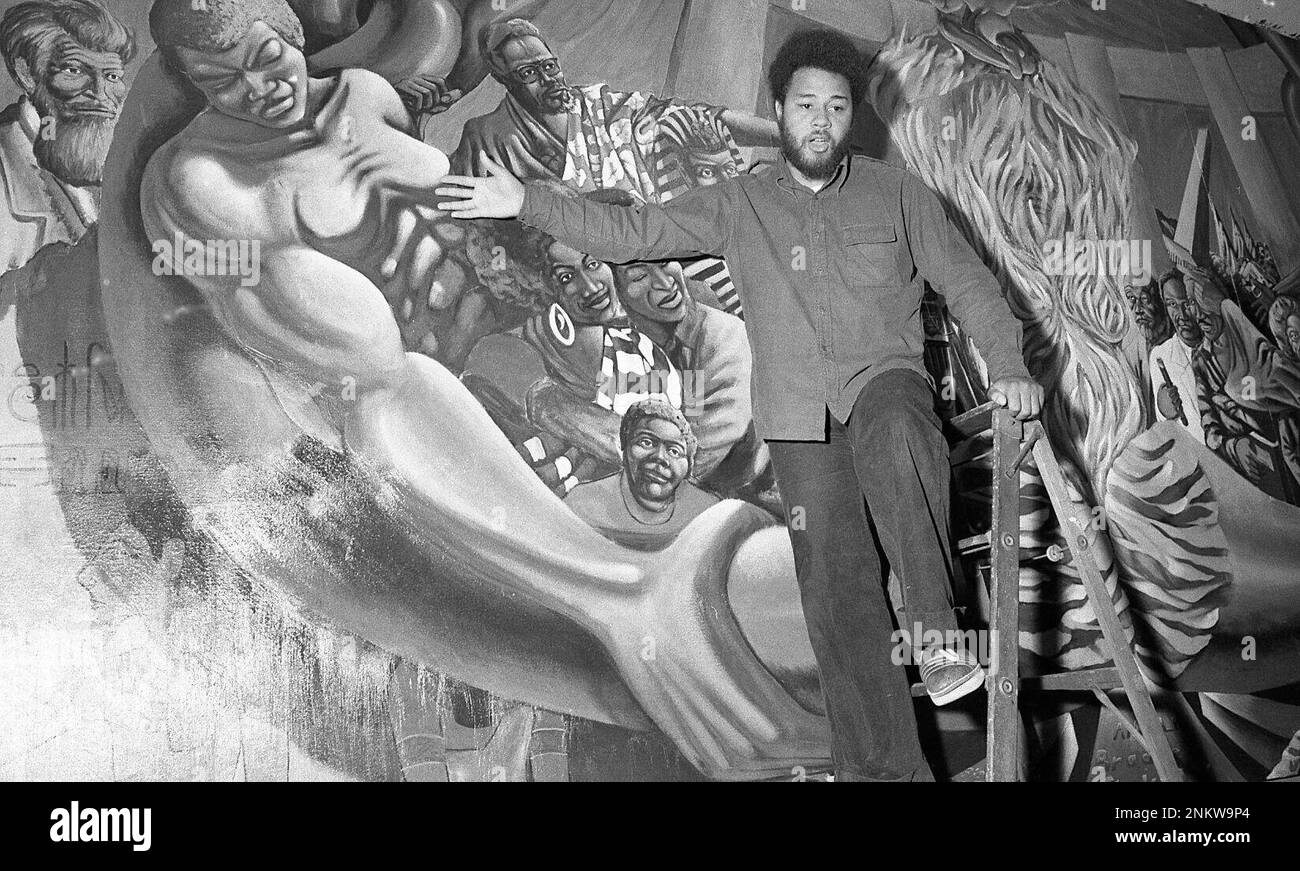 Dewey Crumpler would painter an alternative mural at George Washington ...