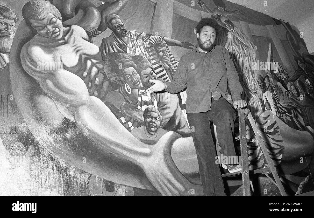 Dewey Crumpler would painter an alternative mural at George Washington ...