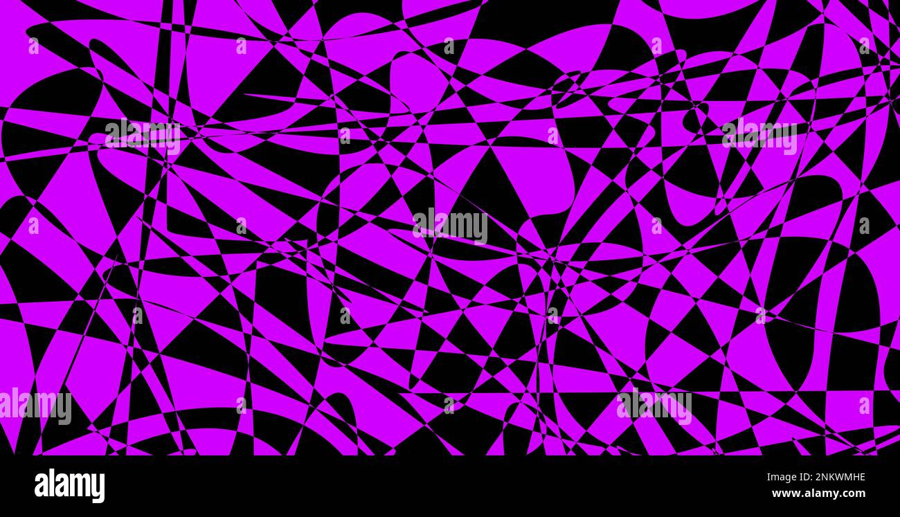 Vibrant purple shapes contrast hi-res stock photography and images - Alamy