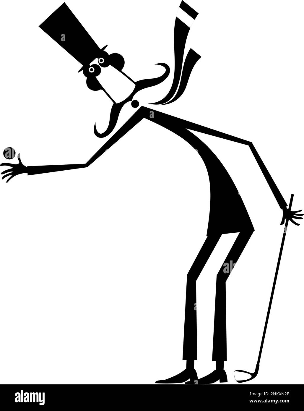 Long mustache competition hi-res stock photography and images - Alamy