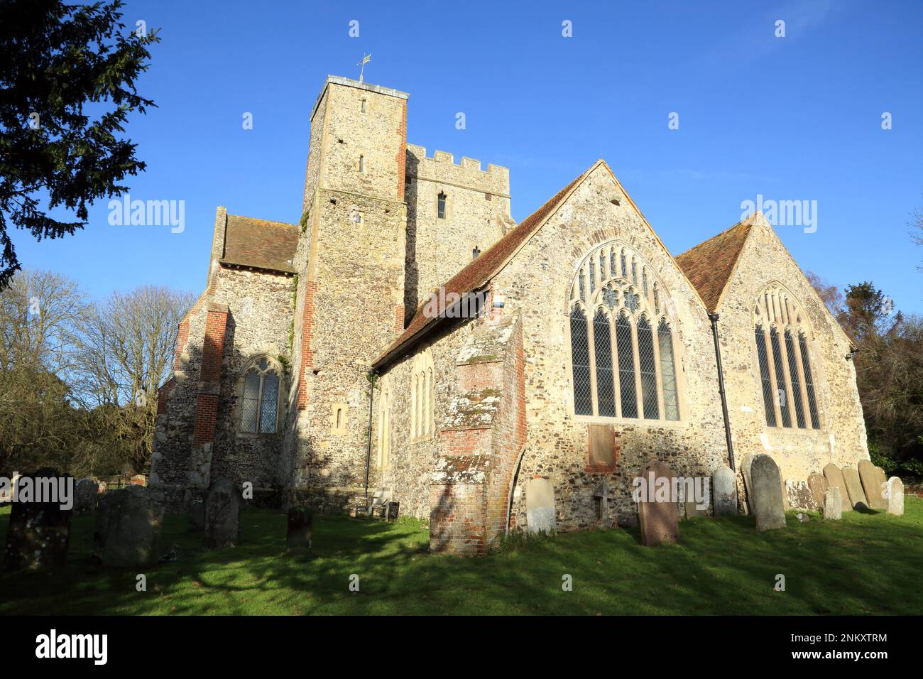 The pilgrimage church of All Saint's Church, Church Lane, Boughton
