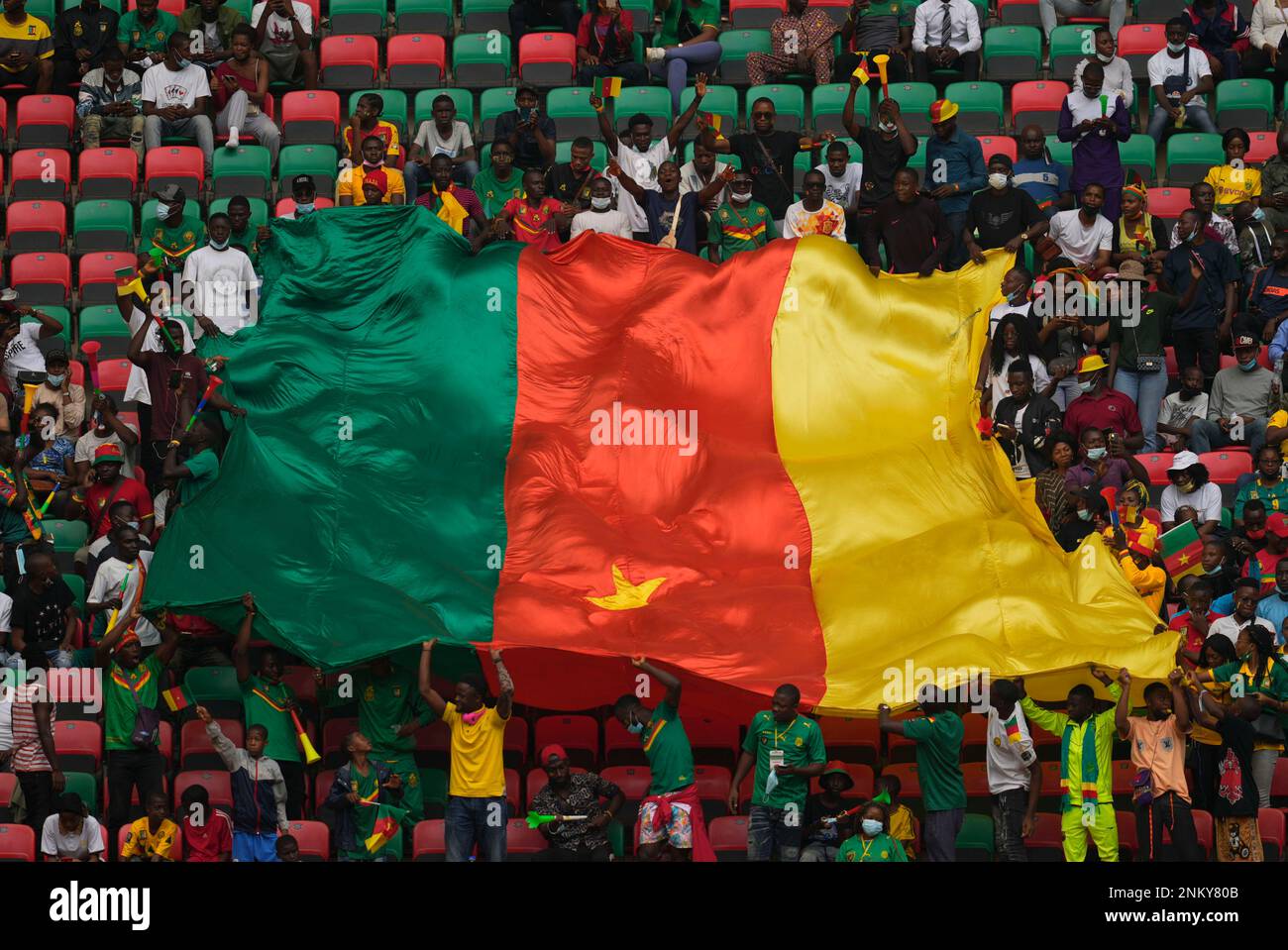 Yaound©, Cameroon, January, 17, 2022: !! during Cameroun versus Cap