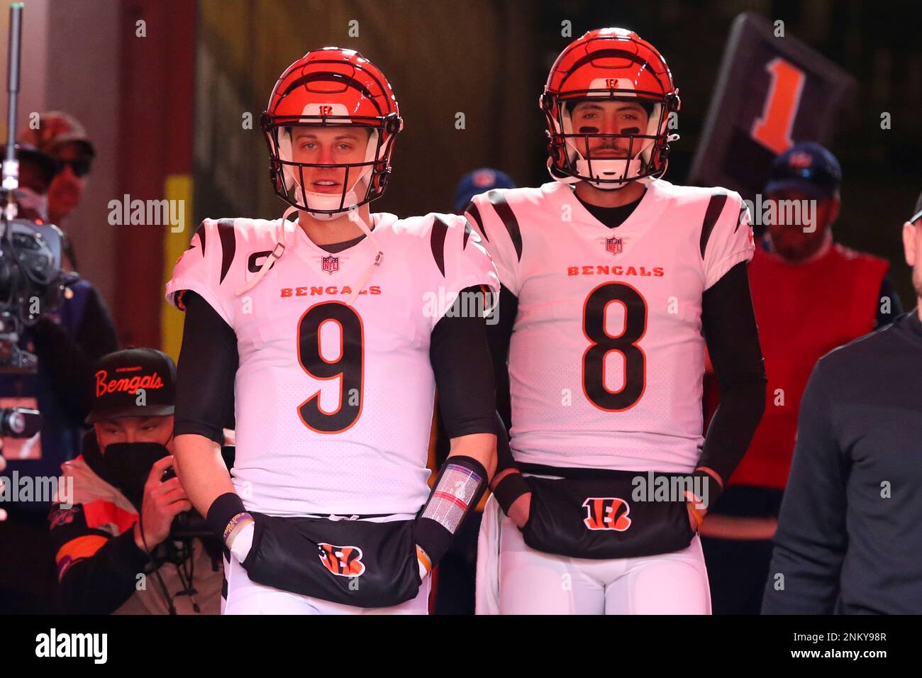 KANSAS CITY, MO - JANUARY 30: Cincinnati Bengals quarterbacks Joe