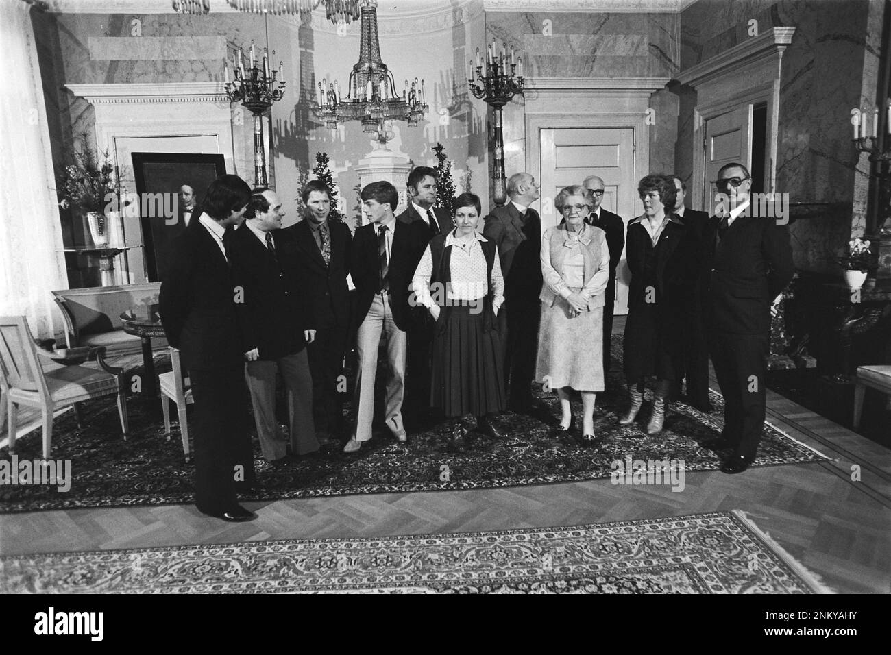 Netherlands History Reception by the Queen at Soestdijk of Dutch