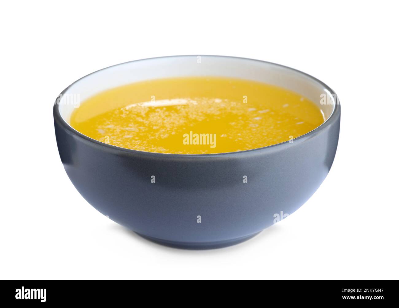 Bowl of Ghee butter isolated on white Stock Photo - Alamy