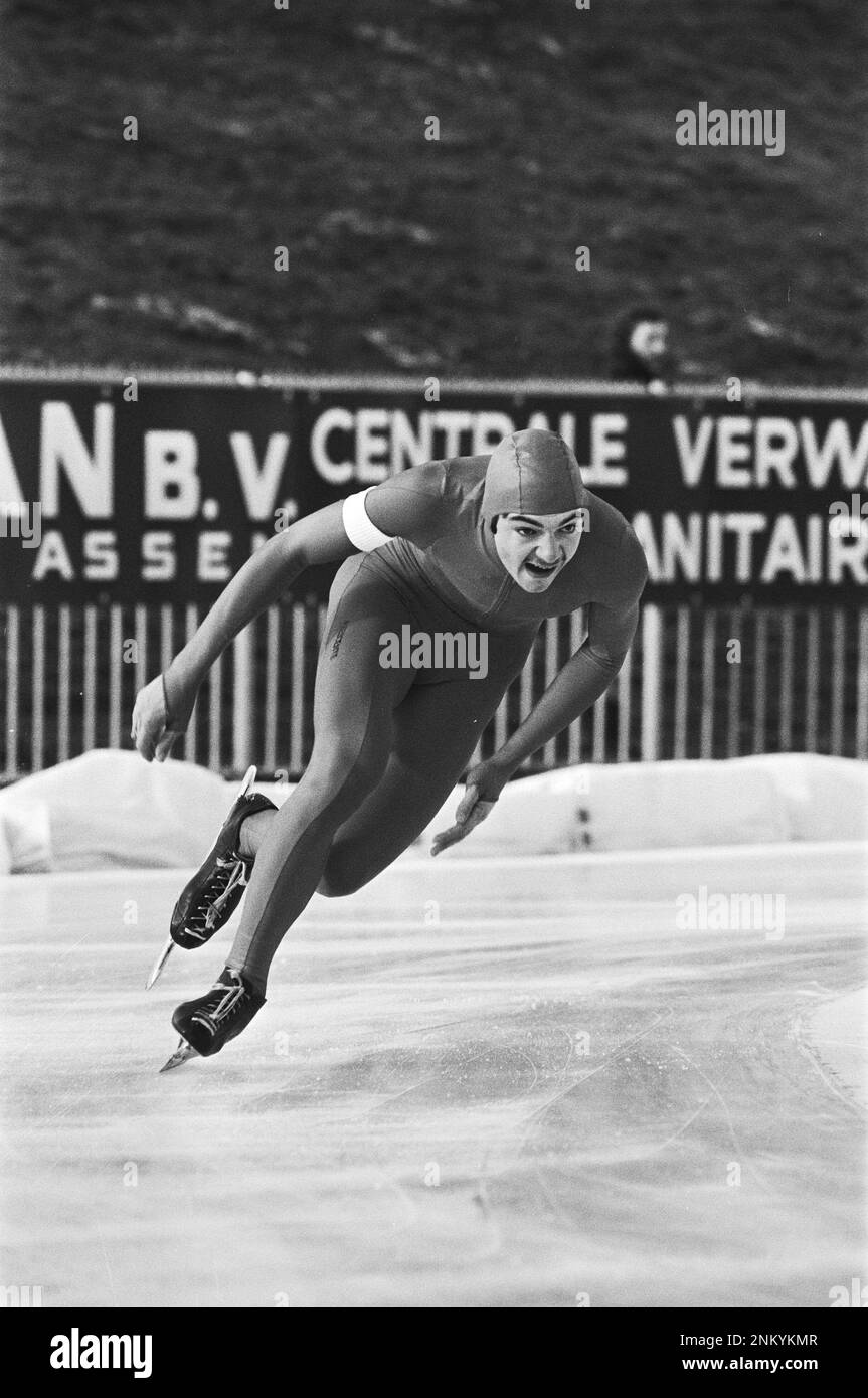 World junior allround skating championships hires stock photography