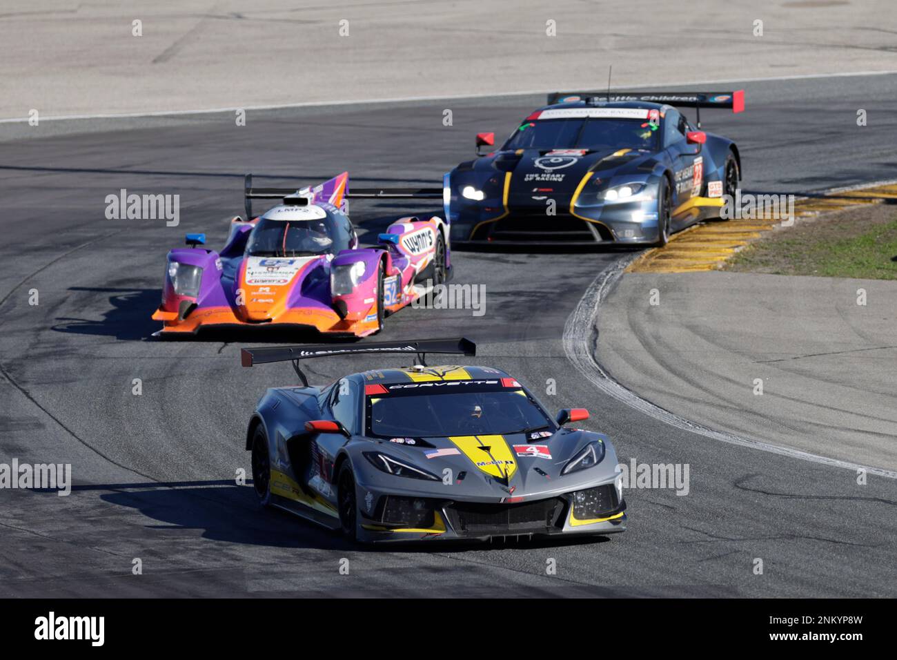 DAYTONA, FL JANUARY 29 The 4 Corvette Racing Corvette C8.R GTD of