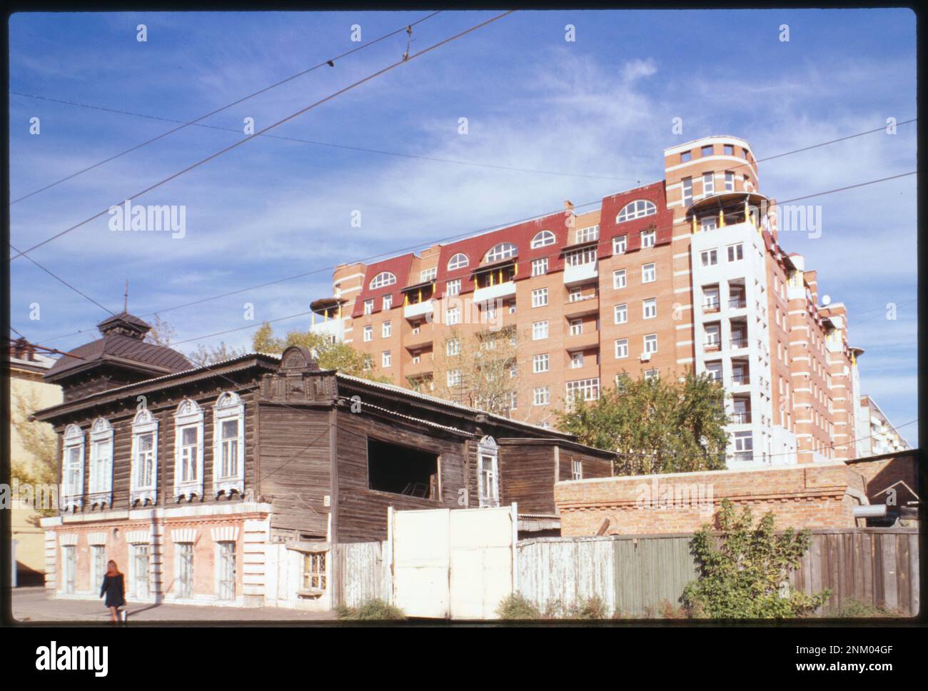 Apartment houses russia federation 1990 2000 hires stock photography