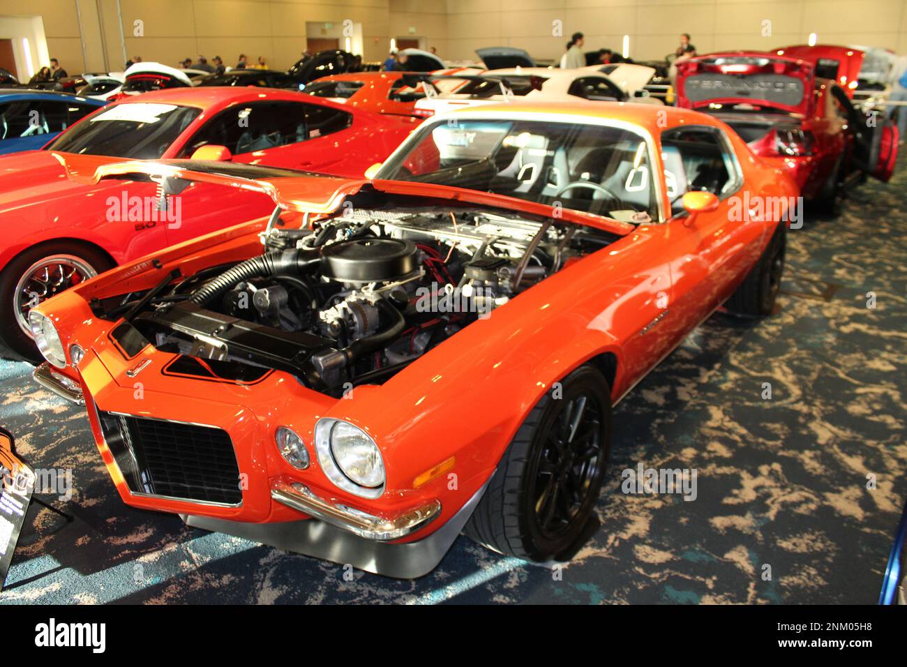 American Muscle Cars Stock Photo