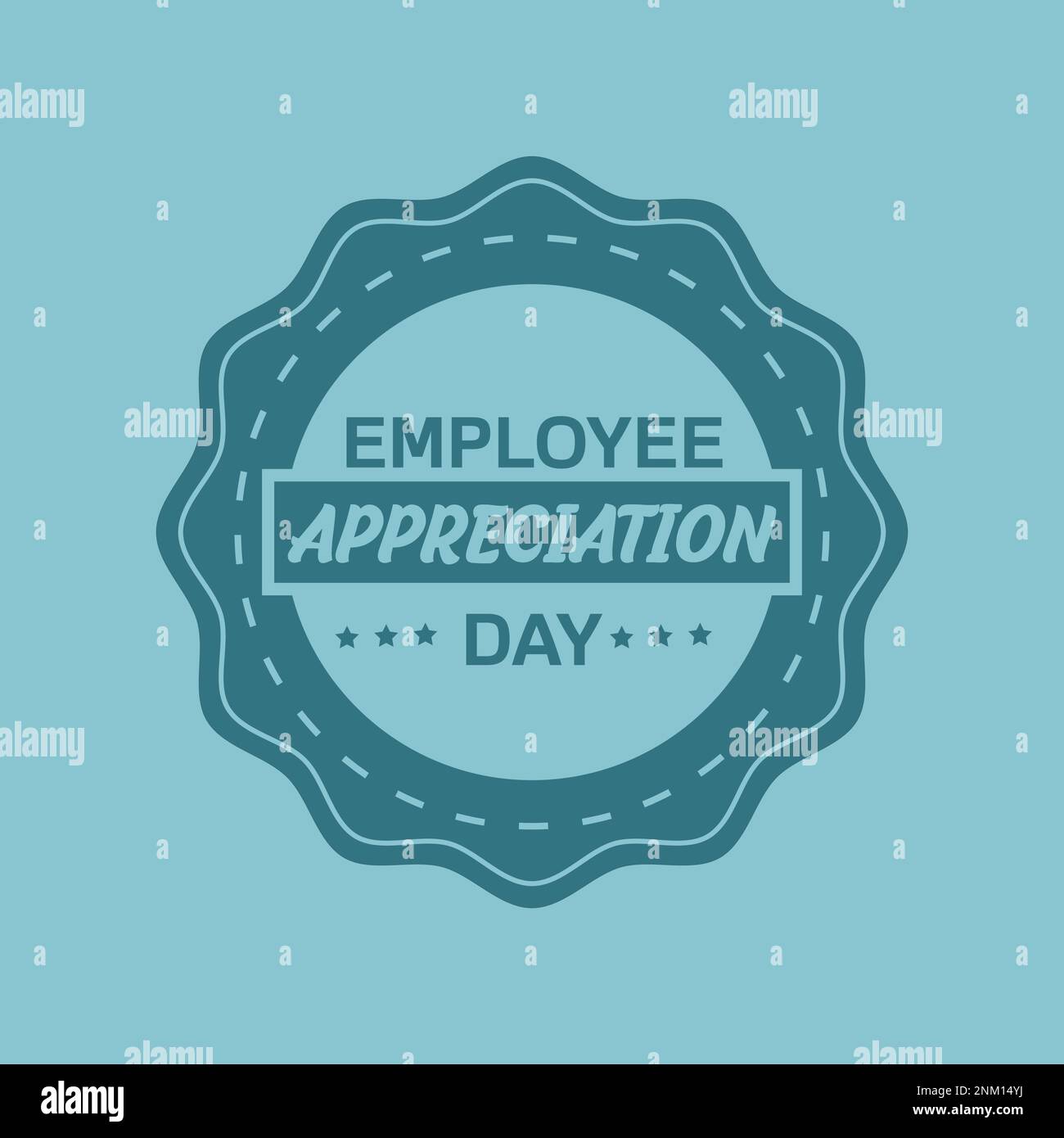 Happy Employee Appreciation Day, Employee of the month Stock Vector
