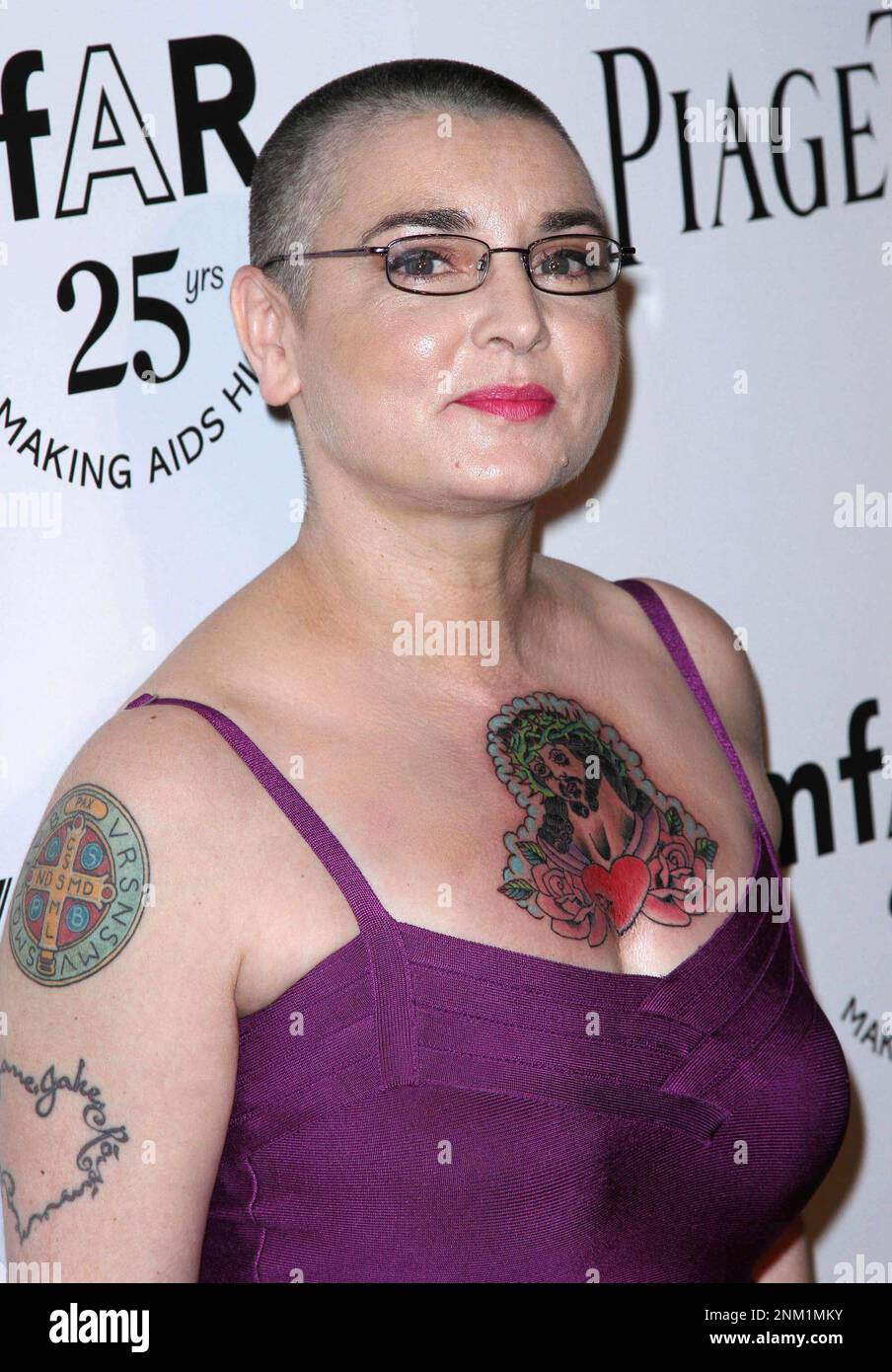 JANUARY 14th 2022: Singer Sinead O'Connor hospitalized days after her  17-year-old son Shane Lunny died by suicide. - File Photo by:  zz/Quasar/STAR MAX/IPx 2011 10/27/11 Sinead O'Connor at the amfAR  Inspiration Gala