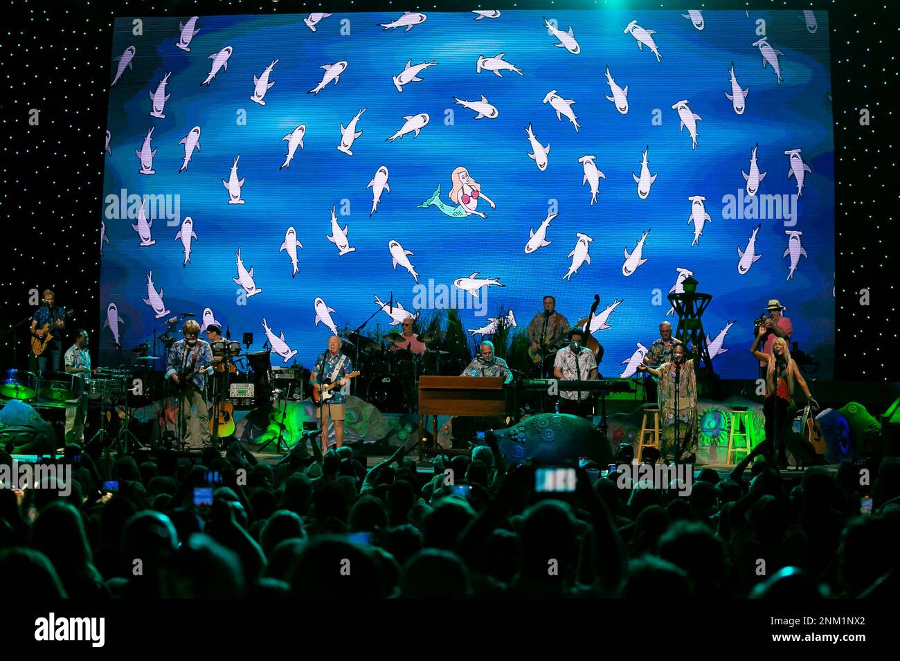 FILE Jimmy Buffett and his Coral Reefer Band perform during their